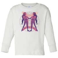 Gemini Zodiac Symbol Toddler Long Sleeve Shirt