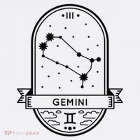 Gemini Zodiac Symbol Design 11oz C Handle Ceramic Mug