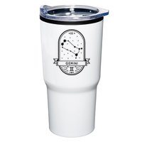 Gemini Zodiac Symbol Design Tumbler