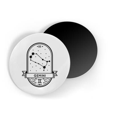 Gemini Zodiac Symbol Design Magnet