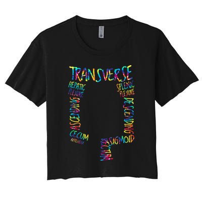 Gi Endoscopy Nurse Endo Tech Colonoscopy Map Crop Top