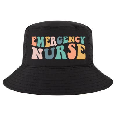 Groovy Er Nurse Emergency Room Nurse School Women Nursing Cool Comfort Performance Bucket Hat