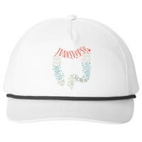 Gi Endoscopy Nurse Endo Tech Colonoscopy Colon Anatomy Snapback Five-Panel Rope Hat