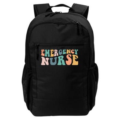 Groovy ER Nurse Emergency Room Nurse School Women Nursing Daily Commute Backpack