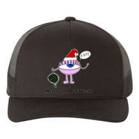 Giant Eyeball Number 2 Merry And Bright Holiday Yupoong Adult 5-Panel Trucker Hat