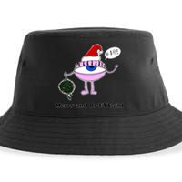 Giant Eyeball Number 2 Merry And Bright Holiday Sustainable Bucket Hat