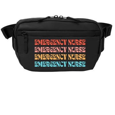 Groovy ER Nurse Emergency Room Nurse School Crossbody Pack