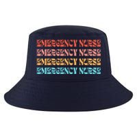 Groovy ER Nurse Emergency Room Nurse School Cool Comfort Performance Bucket Hat