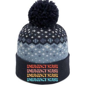 Groovy ER Nurse Emergency Room Nurse School The Baniff Cuffed Pom Beanie