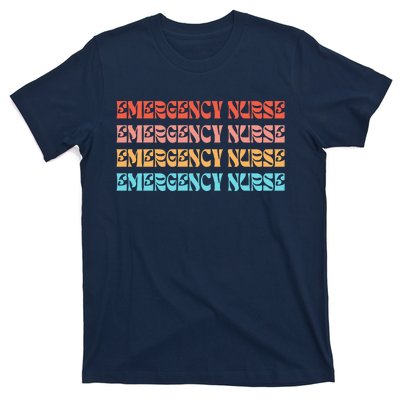 Groovy ER Nurse Emergency Room Nurse School T-Shirt