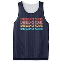 Groovy ER Nurse Emergency Room Nurse School Mesh Reversible Basketball Jersey Tank