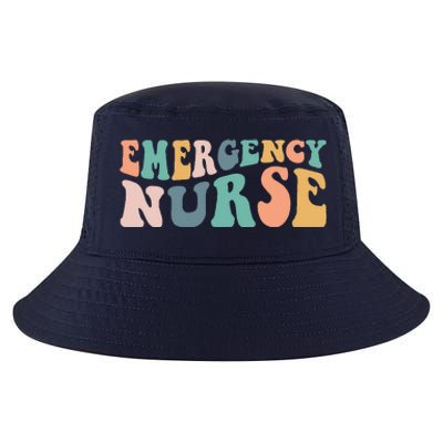 Groovy ER Nurse Emergency Room Nurse School Women Nursing Cool Comfort Performance Bucket Hat