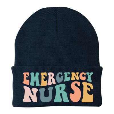 Groovy ER Nurse Emergency Room Nurse School Women Nursing Knit Cap Winter Beanie