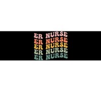 groovy ER Nurse Emergency Room Nurse School Bumper Sticker