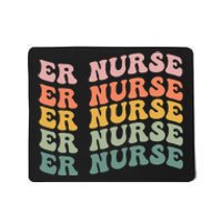 groovy ER Nurse Emergency Room Nurse School Mousepad