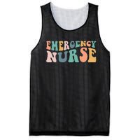 groovy ER Nurse Emergency Room Nurse School  nursing Mesh Reversible Basketball Jersey Tank