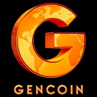 Gencoin Crypto Logo Backpack