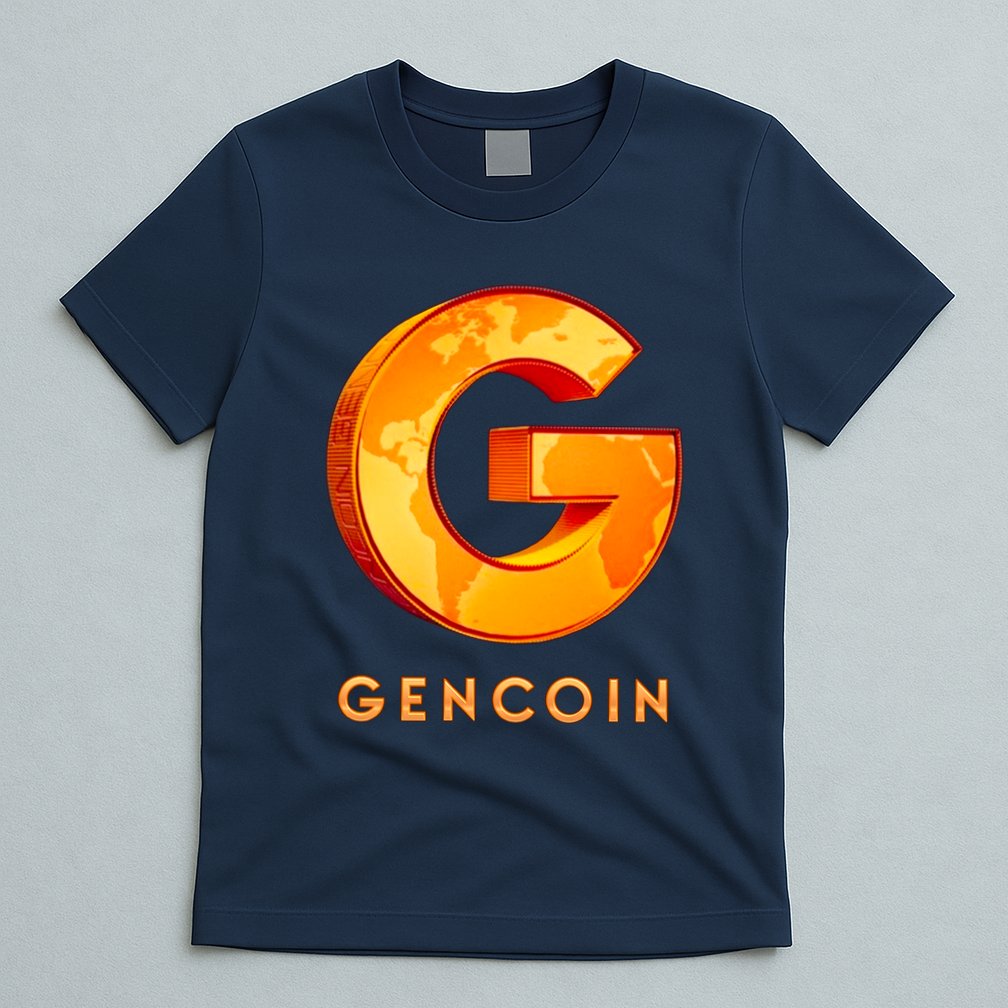 Gencoin Crypto Logo T-Shirt