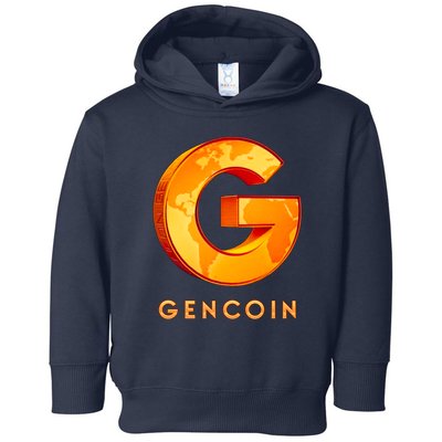 Gencoin Crypto Logo Toddler Hoodie