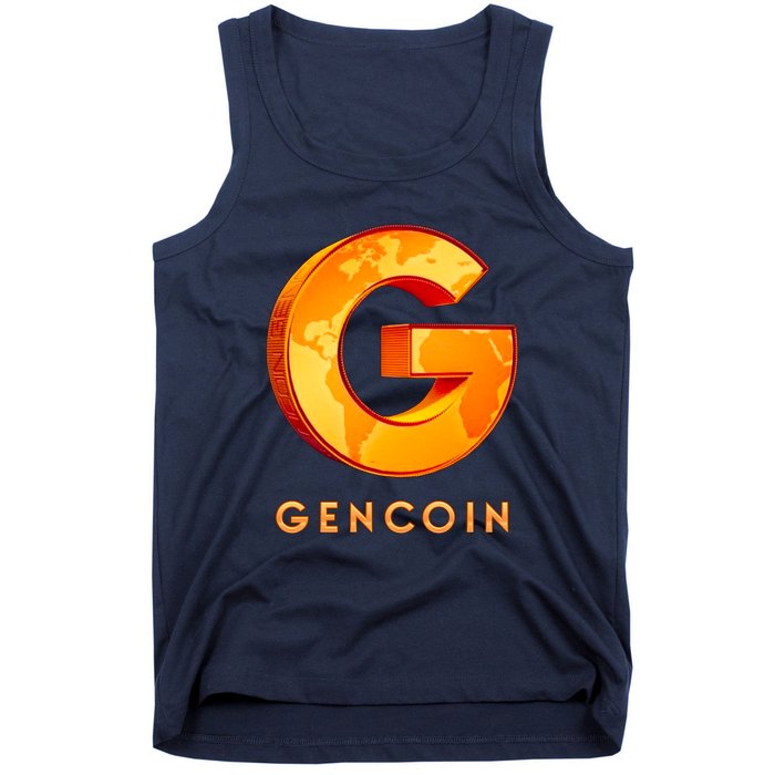Gencoin Crypto Logo Tank Top
