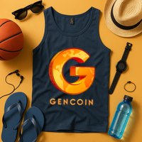 Gencoin Crypto Logo Tank Top