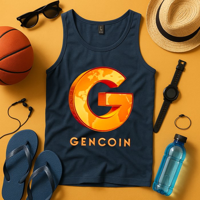 Gencoin Crypto Logo Tank Top