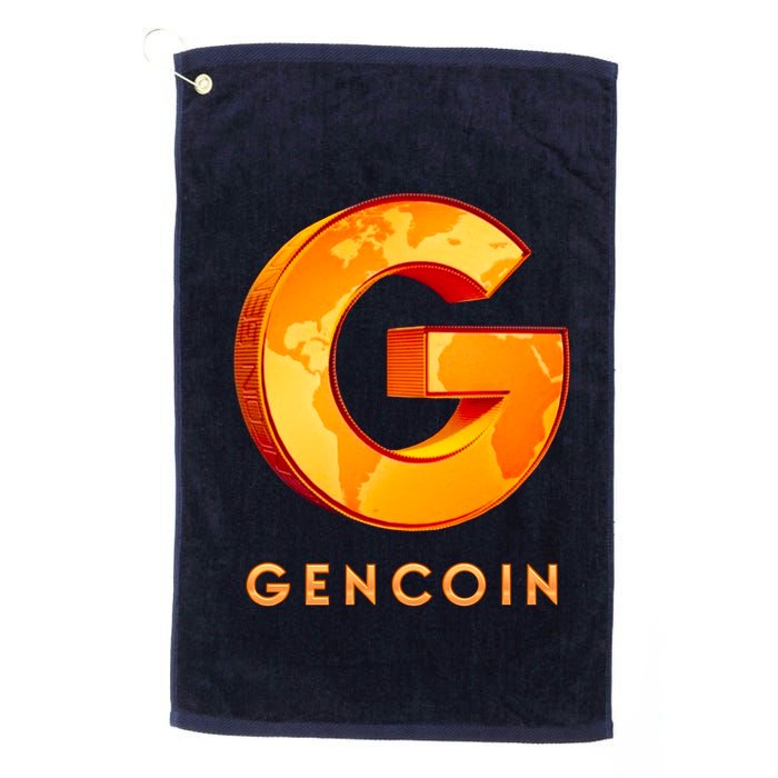 Gencoin Crypto Logo Golf Towel