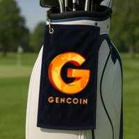 Gencoin Crypto Logo Golf Towel