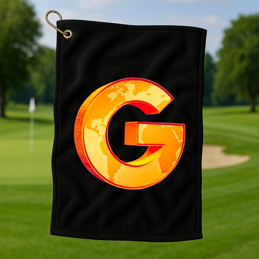 Gencoin G Logo Golf Towel