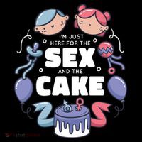 Gender Reveal Funny Cake Cooling Performance Long Sleeve Crew