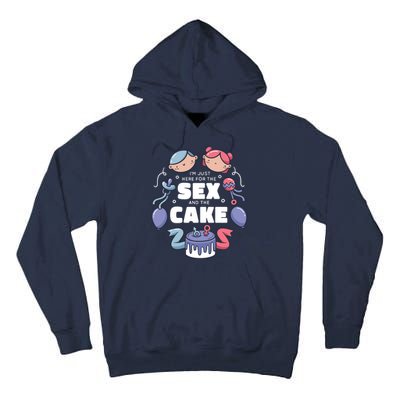 Gender Reveal Funny Cake Tall Hoodie