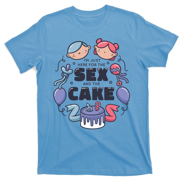 Gender Reveal Funny Cake T-Shirt