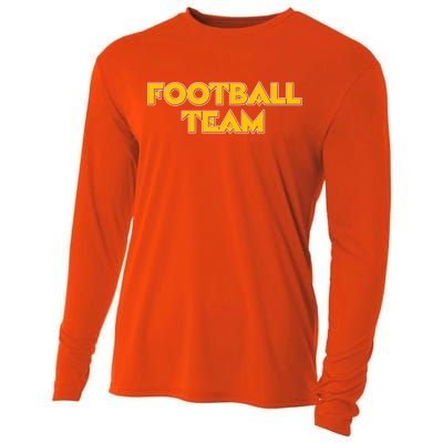 Generic Washington Football Team Logo Cooling Performance Long Sleeve Crew