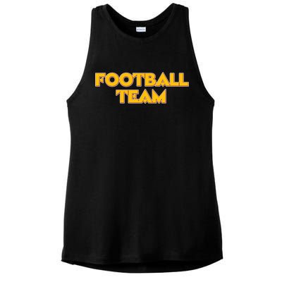 Generic Washington Football Team Logo Ladies PosiCharge Tri-Blend Wicking Tank