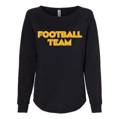 Generic Washington Football Team Logo Womens California Wash Sweatshirt