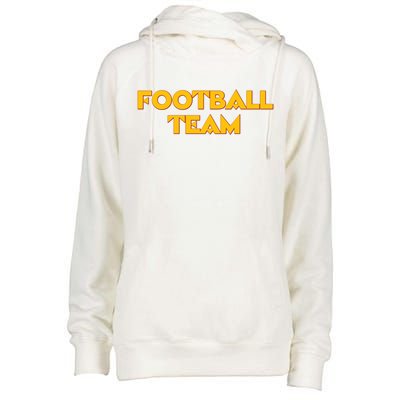 Generic Washington Football Team Logo Womens Funnel Neck Pullover Hood