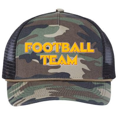 Generic Washington Football Team Logo Retro Rope Trucker Hat Cap