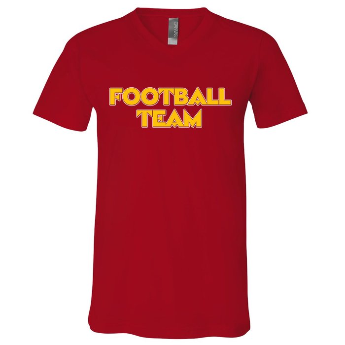 Generic Washington Football Team Logo V-Neck T-Shirt