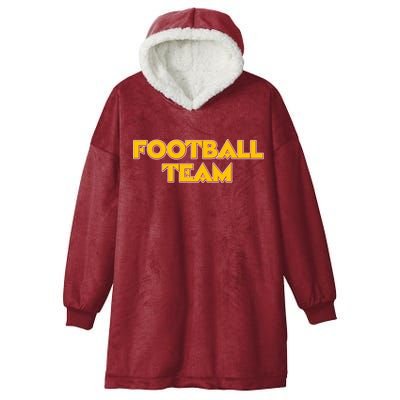 Generic Washington Football Team Logo Hooded Wearable Blanket