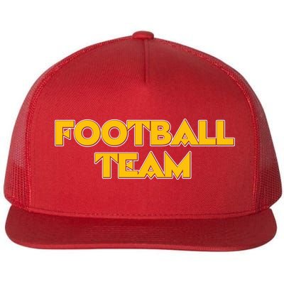 Generic Washington Football Team Logo Flat Bill Trucker Hat