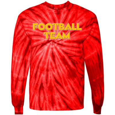 Generic Washington Football Team Logo Tie-Dye Long Sleeve Shirt