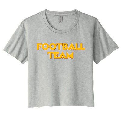 Generic Washington Football Team Logo Women's Crop Top Tee