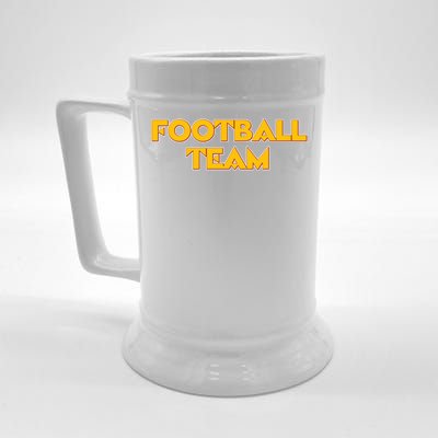 Generic Washington Football Team Logo Beer Stein