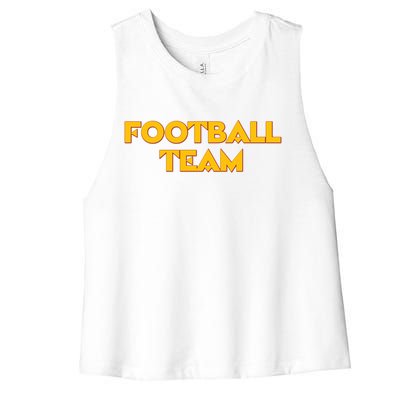 Generic Washington Football Team Logo Women's Racerback Cropped Tank