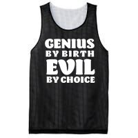 Genius By Birth Evil By Choice Mesh Reversible Basketball Jersey Tank