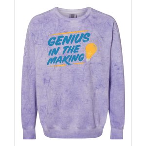 Genius In The Making Colorblast Crewneck Sweatshirt