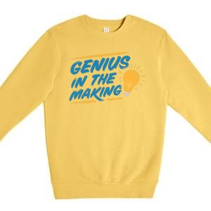 Genius In The Making Premium Crewneck Sweatshirt