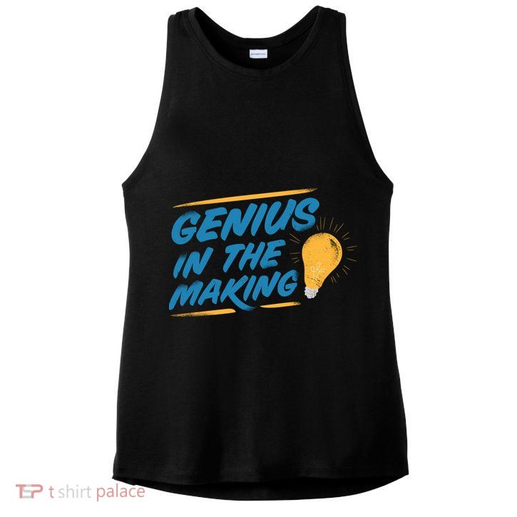 Genius In The Making Ladies PosiCharge Tri-Blend Wicking Tank