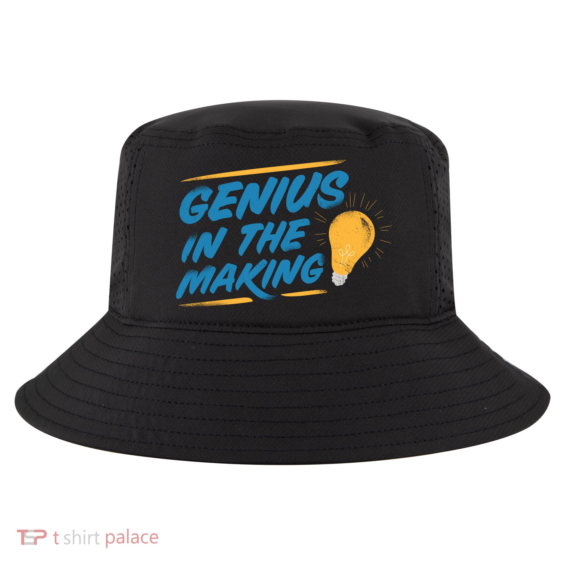 Genius In The Making Cool Comfort Performance Bucket Hat