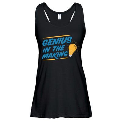 Genius In The Making Ladies Essential Flowy Tank